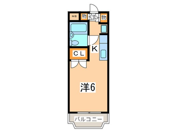 サンヨ－ズマンション（３０３）の物件間取画像